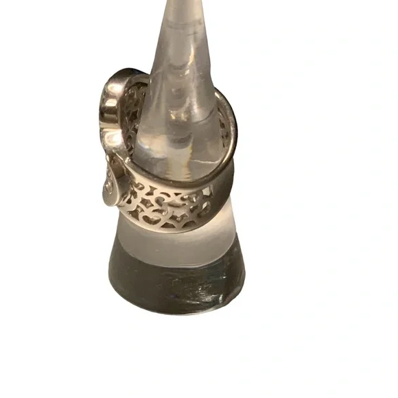 Pasquale Bruni 18K Diamond Amore Heart Celestial Stars Platinum Size 5.75 - 6 - Picture 6 of 12